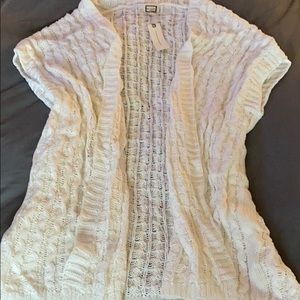 Anthropologie Cable knit kimono